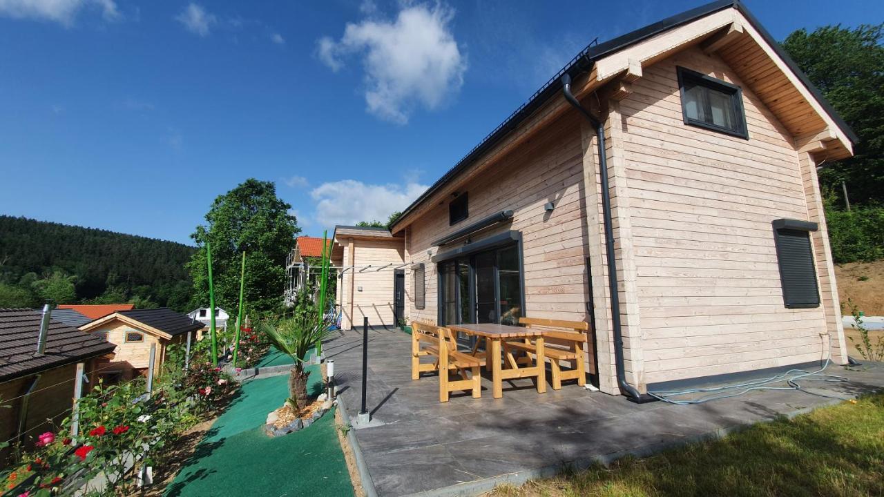 Holzhaus Am Mit Panoramablick Trausnitz
