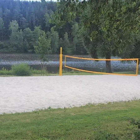Holzhaus Am See Mit Panoramablick Trausnitz Esterno foto